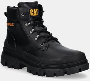 Členkové topánky Caterpillar COLORADO HARDWEAR pánske, čierna farba, P111518