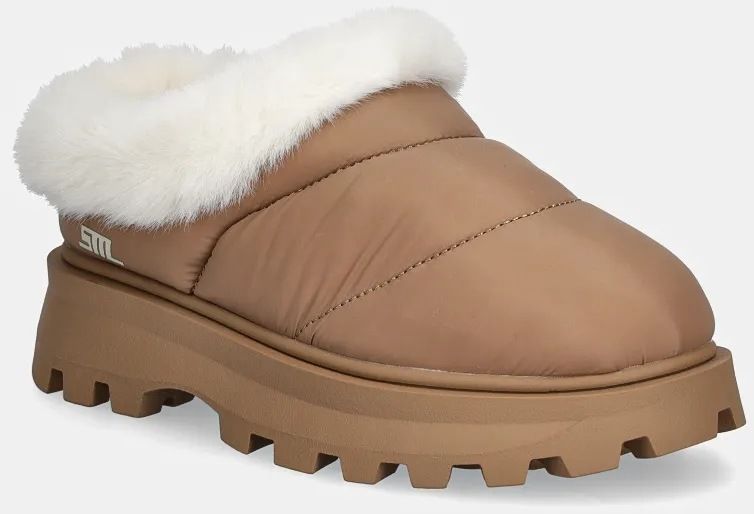 Papuče Steve Madden Fireplace hnedá farba, SM11003422