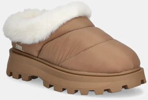 Papuče Steve Madden Fireplace hnedá farba, SM11003422