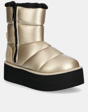 Snehule Karl Lagerfeld THERMO zlatá farba, KL48554