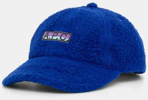 Šiltovka s prímesou vlny A.P.C. casquette charlie polaire s nášivkou, PSAKA.M24146