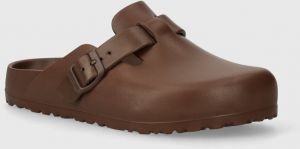 Šľapky Birkenstock Boston Eva dámske, hnedá farba, 1027363
