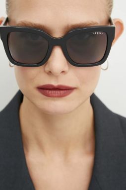 Slnečné okuliare VOGUE dámske, čierna farba, 0VO5613SB
