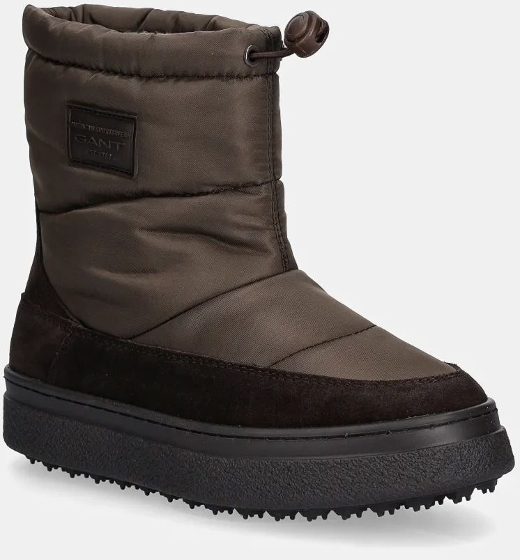 Snehule Gant Snowhill hnedá farba, 29547784 G399
