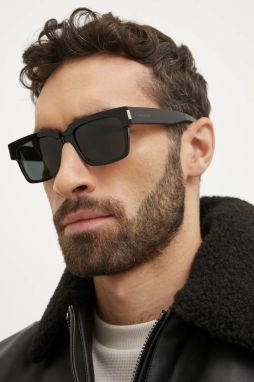 Slnečné okuliare Saint Laurent pánske, čierna farba, SL 732 VADIM