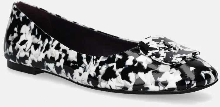 Baleríny Tory Burch Georgia Ballet čierna farba, 162512-960