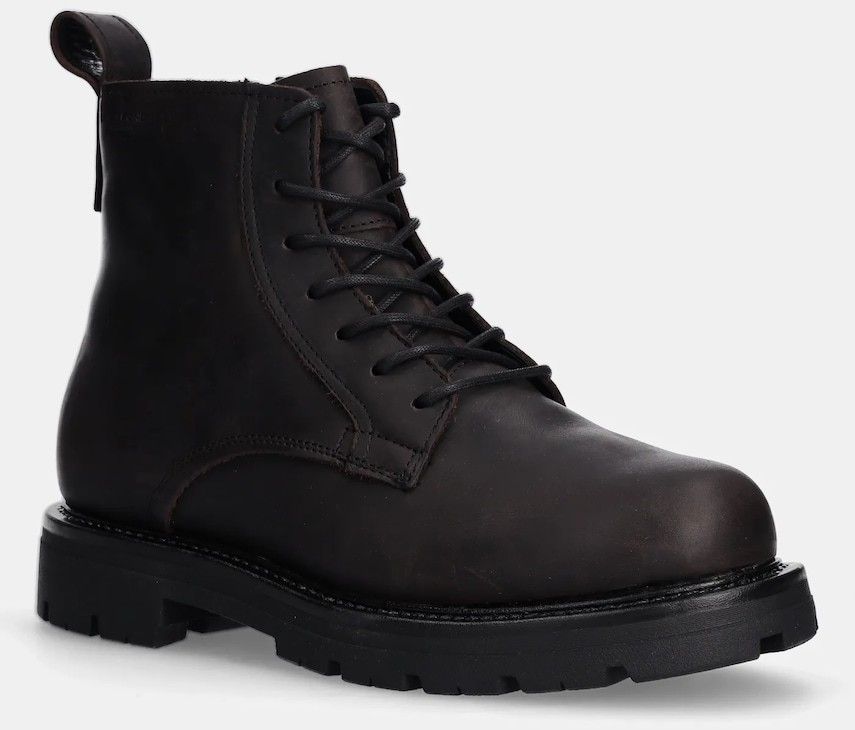 Kožené členkové topánky Vagabond Shoemakers CAMERON pánske, hnedá farba, 5697-009-31