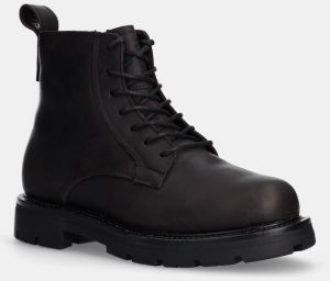 Kožené členkové topánky Vagabond Shoemakers CAMERON pánske, hnedá farba, 5697-009-31