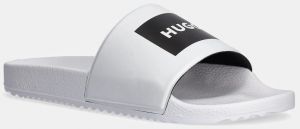 Šľapky HUGO Timein pánske, biela farba, 50522525
