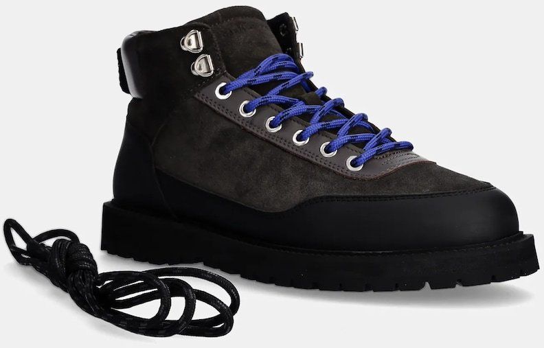 Členkové topánky GARMENT PROJECT Olaf Lace-Up Boot pánske, hnedá farba, GPF2604