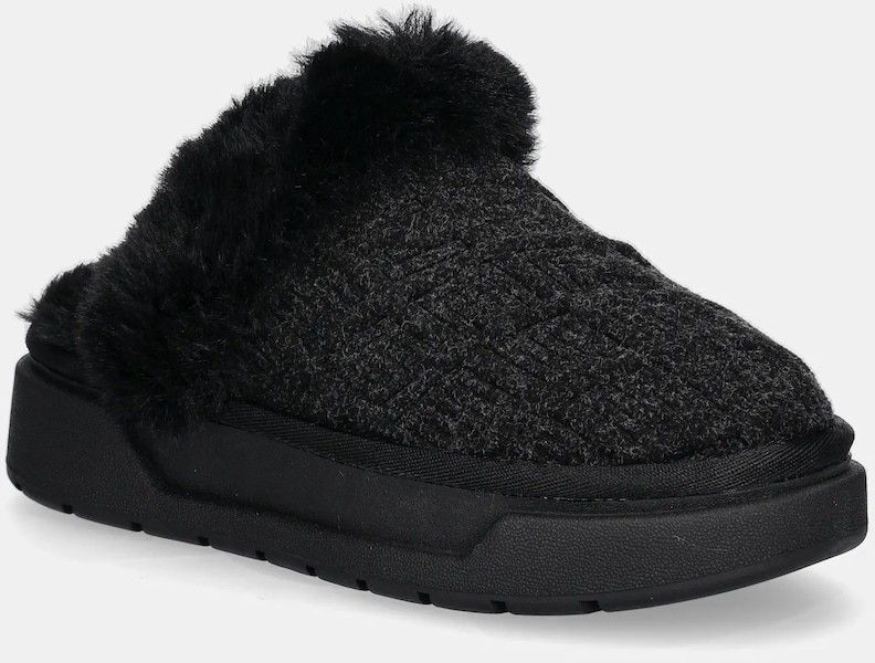 Papuče Guess UNIKA čierna farba, FLFUKA FAL06