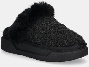 Papuče Guess UNIKA čierna farba, FLFUKA FAL06
