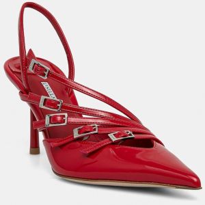 Kožené lodičky Le Silla Chanel Scarlet červená farba, 4294D080BXPXKAB895