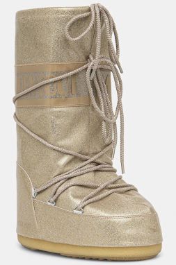 Snehule Moon Boot MB ICON GLITTER zlatá farba, 80D1402850 B002