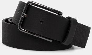 Kožený opasok Calvin Klein pánsky, čierna farba, K50K512651