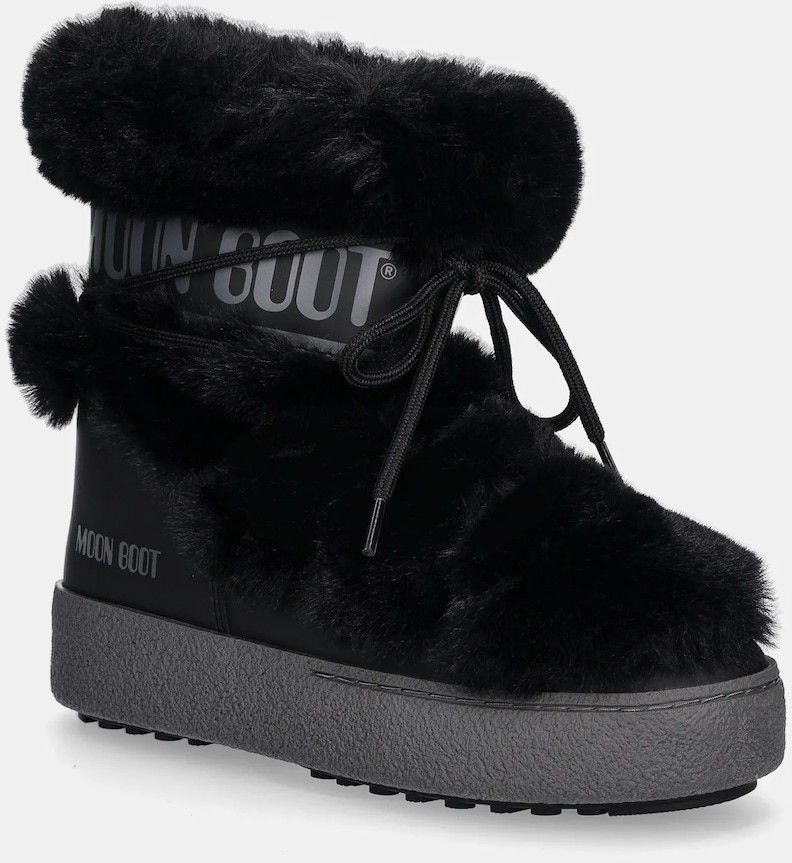 Snehule Moon Boot MB LTRACK FAUX FUR WP čierna farba, 80D2450130 N001