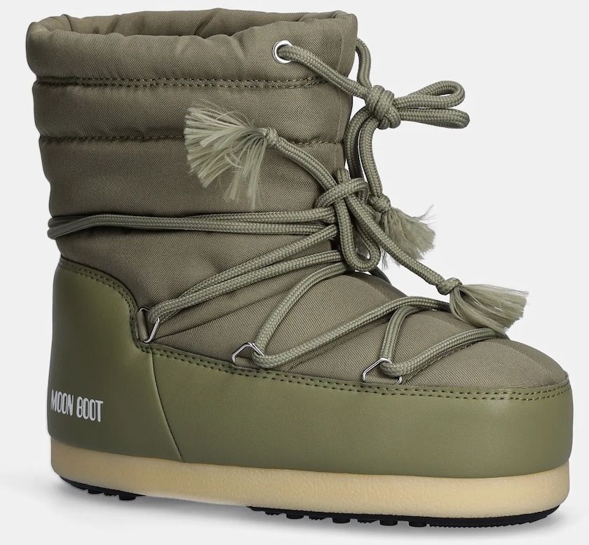 Snehule Moon Boot MB EVX LIGHT NYLON zelená farba, 80D1470010 M006