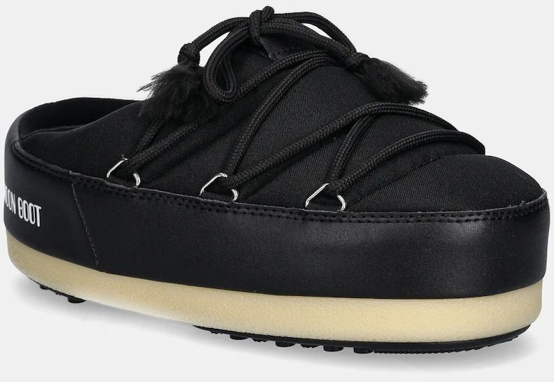 Papuče Moon Boot MB EVX MULE NYLON čierna farba, 80D1470030 N001