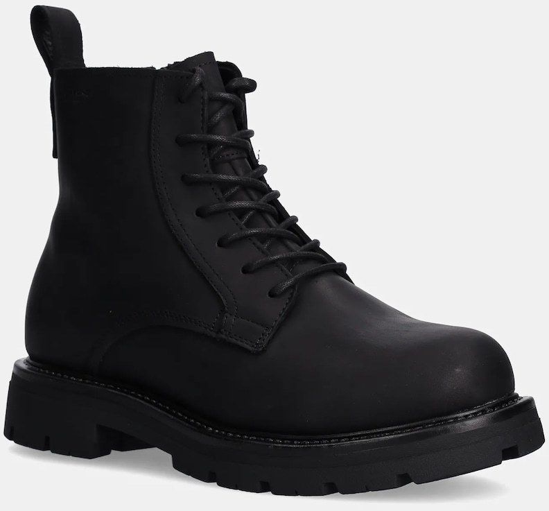 Kožená obuv Vagabond Shoemakers CAMERON pánske, čierna farba, 5697-009-21