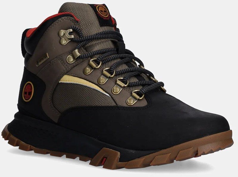 Kožená obuv Timberland MT Lincoln pánske, čierna farba, TB1A61HV0151