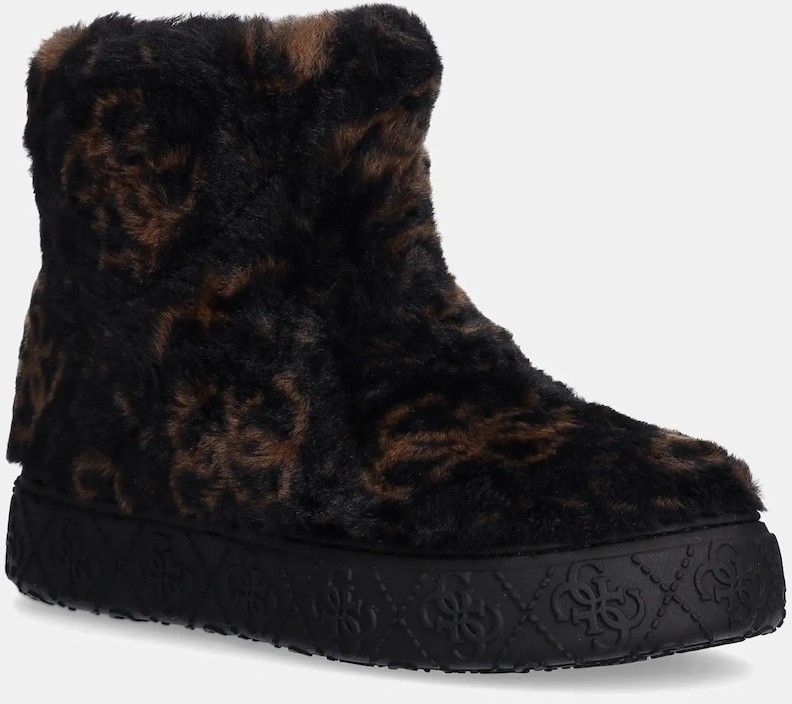 Snehule Guess UNITED čierna farba, FLFUTD FUR10