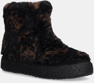 Snehule Guess UNITED čierna farba, FLFUTD FUR10