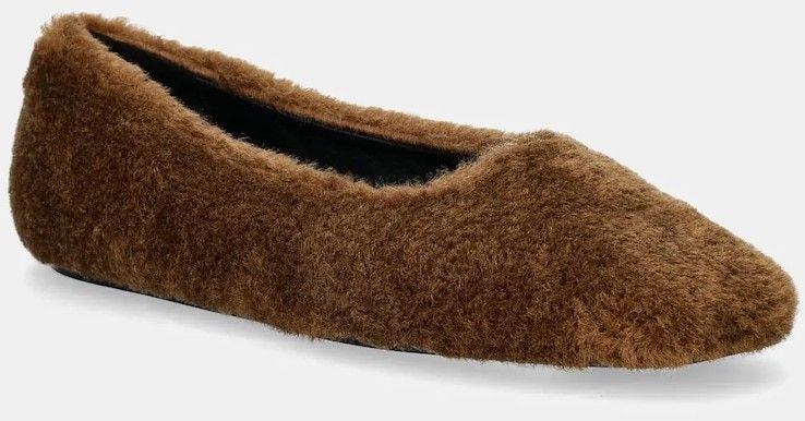 Baleríny Stand Studio Alice Ballet Flat hnedá farba, 62245-9139