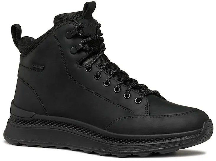 Členkové topánky Geox U SPHERICA ACTIF X2 pánske, čierna farba, U46HMA 0FFBC C9999