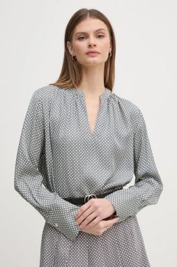 Blúzka Tommy Hilfiger dámska, šedá farba, vzorovaná, WW0WW44999