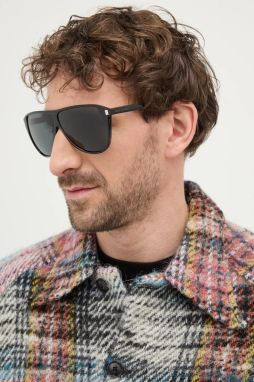 Slnečné okuliare Saint Laurent pánske, čierna farba, SL 731 GASPAR