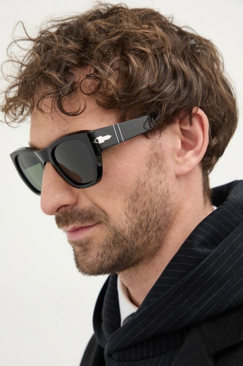 Slnečné okuliare Persol pánske, čierna farba, 0PO0054S