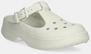 Šľapky Crocs Classic Mary Jane Clog dámske, béžová farba, 210581