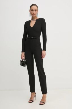 Overal Marciano Guess TALITHA čierna farba, v výstrih, 5RGK36 6869Z