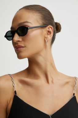 Slnečné okuliare Saint Laurent dámske, čierna farba, SL 751 JEANNE