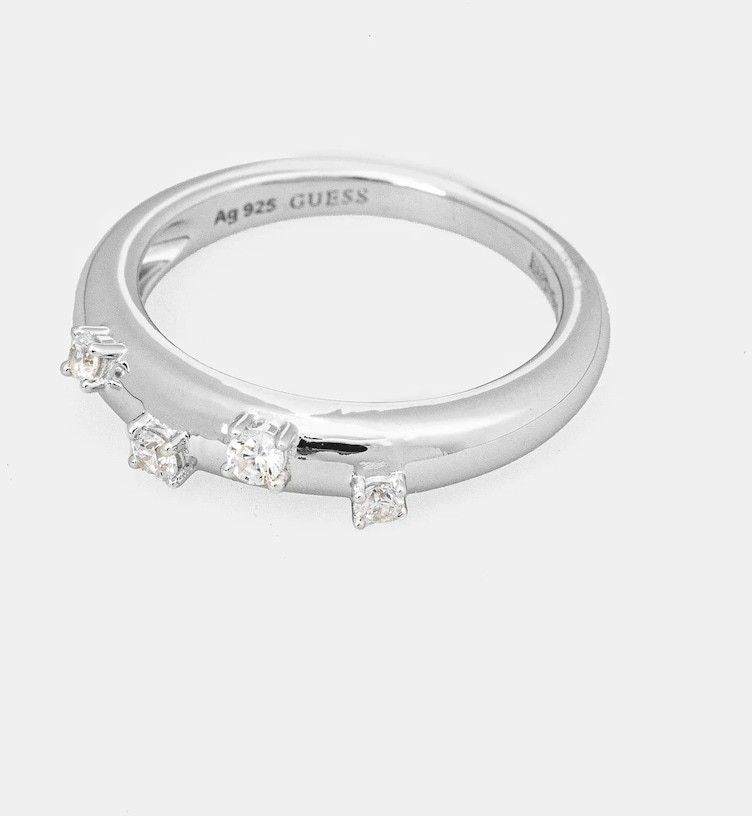 Strieborný prsteň Guess JSBR04 542JW