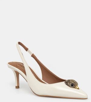 Lodičky Kurt Geiger London Belgravia Sling Back béžová farba, 9786941309