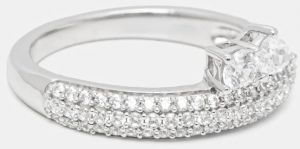 Strieborný prsteň Guess JSBR04 509JW
