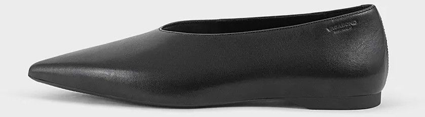 Kožené balerínky Vagabond Shoemakers HERMINE čierna farba, 5933-001-20
