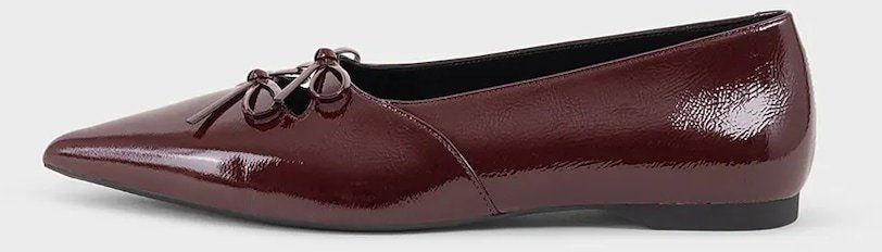 Kožené balerínky Vagabond Shoemakers HERMINE bordová farba, 5933-160-38