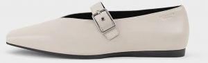 Kožené balerínky Vagabond Shoemakers WIOLETTA béžová farba, 5701-201-02