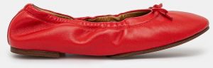 Baleríny Polo Ralph Lauren Flats Ballet červená farba, 818960638