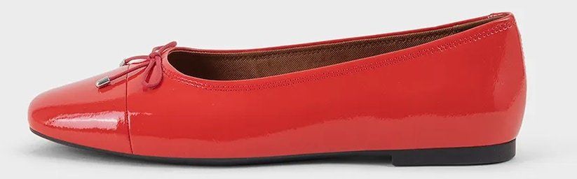 Kožené balerínky Vagabond Shoemakers JOLIN červená farba, 5508-160-69