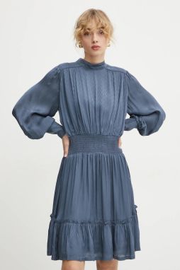 Šaty Bruuns Bazaar mini, áčkový strih, BBW4222