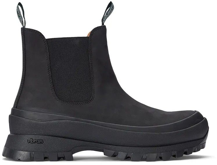 Členkové topánky Polo Ralph Lauren Lug Chlse pánske, čierna farba, 809945190001.001