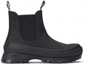 Členkové topánky Polo Ralph Lauren Lug Chlse pánske, čierna farba, 809945190001.001