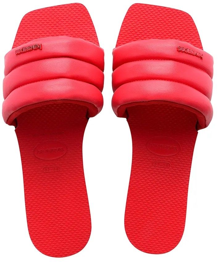 Šľapky Havaianas YOU MILAN dámske, červená farba, 4148312-2090