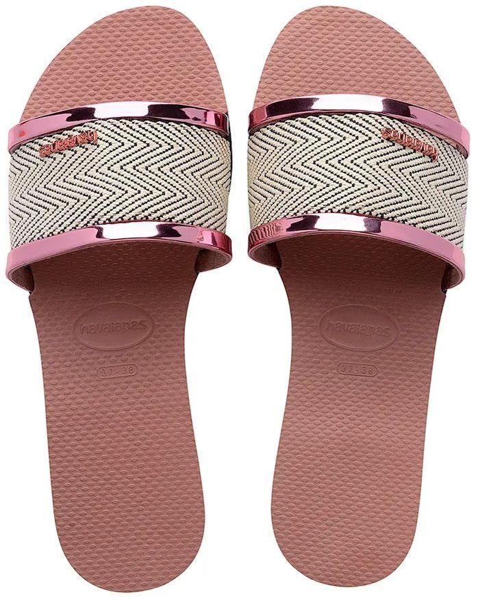 Šľapky Havaianas YOU TRANCOSO PREMIUM dámske, ružová farba, 4146063-3544