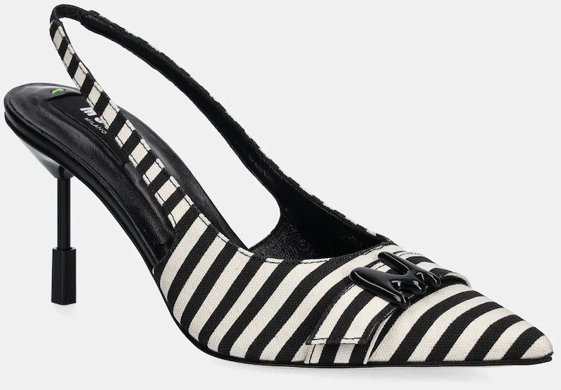 Lodičky MSGM čierna farba, 3841MDS834