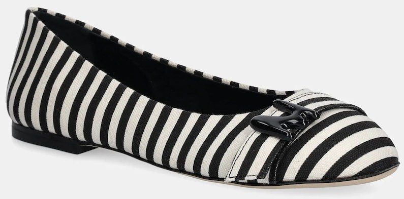 Baleríny MSGM čierna farba, 3841MDS350