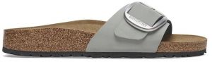 Nubukové šľapky Birkenstock Madrid Big Buckle 1029293